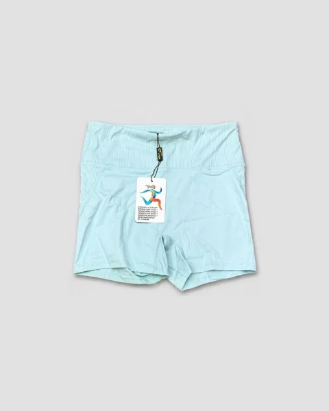 بایکر حرفه ای فلامنت کوتاه- پشت ساده- M,L,XL — آبی آسمانی